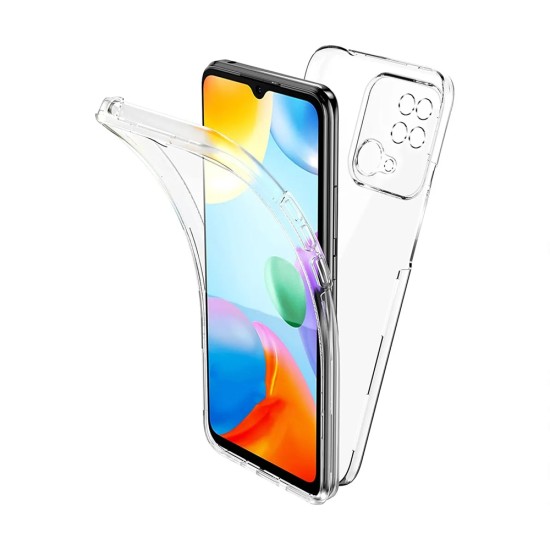 360º Silicon Case for Xiaomi Redmi 10C Transparent